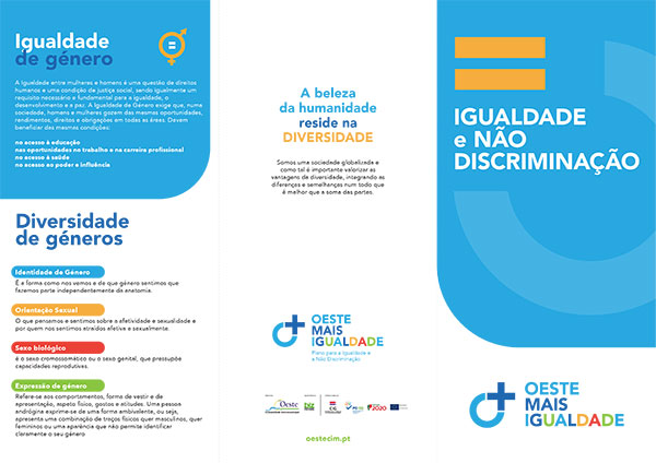 Flyer Igualdade e Não Discriminação