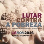 Seminário «Lutar Contra a Pobreza: A Realidade e as Propostas do Setor Social em Portugal» (18 nov., Lisboa)