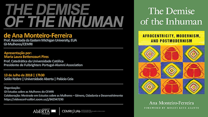 Lançamento de livro da Profª Ana Monteiro-Ferreira – 13 julho
