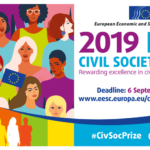 Candidaturas abertas: Prémio Sociedade Civil do Comité Económico e Social Europeu