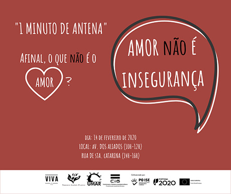 Dia dos Namorados – atividades da UMAR, 14 e 15 de Fevereiro – Porto e Lisboa
