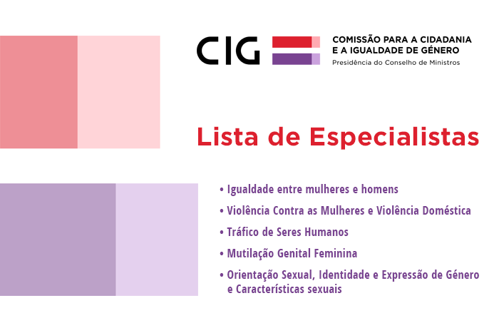Atualizada Lista de Especialistas da CIG
