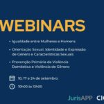 webinars, Igualdade entre Mulheres e Homens, Orientação Sexual, Identidade e Expressão de Género e Características Sexuais, Prevenção Primária da Violência Doméstica e Violência de Gênero, 10, 17 e 24 de setembro, 10h00 às 13h00